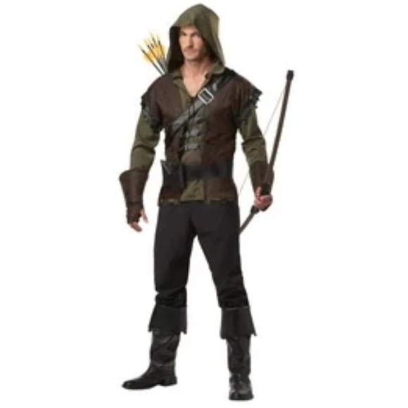 Robin Hood Costume Men’s XL - Picture 1 of 10